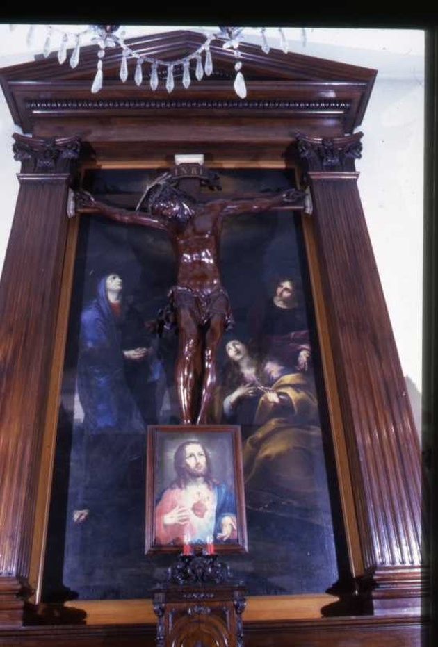 Cristo crocifisso (scultura, opera isolata) di Bissoni Domenico detto Veneziano (metà sec. XVII)