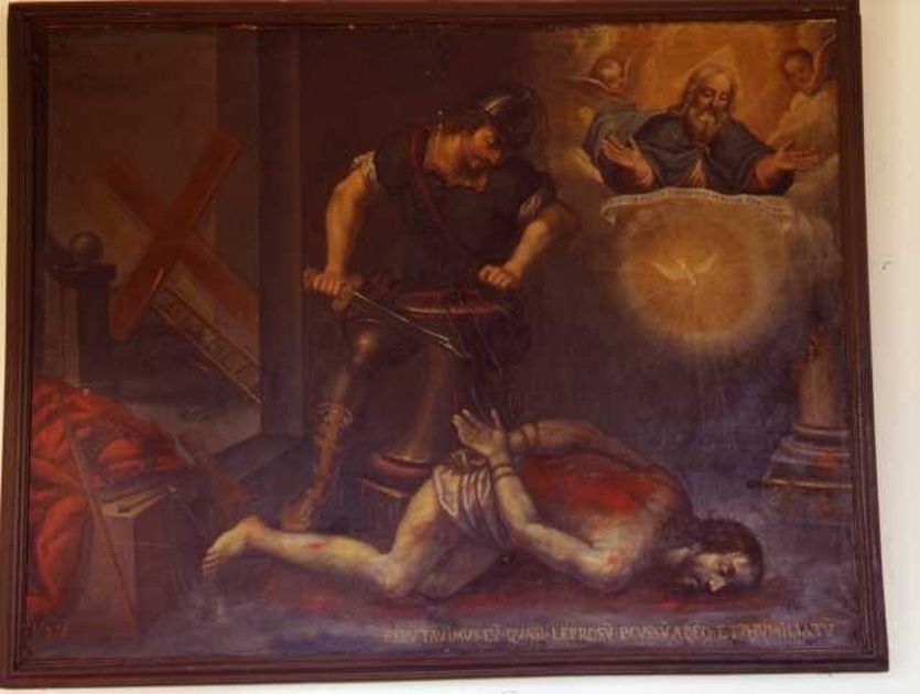 Cristo flagellato (dipinto, opera isolata) - ambito ligure (prima metà sec. XVII)