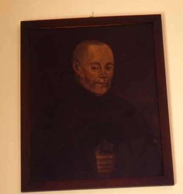 ritratto di ecclesiastico (dipinto, opera isolata) - ambito ligure (sec. XVII)