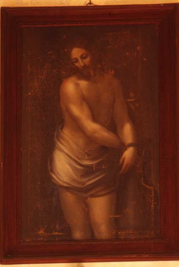 Cristo alla colonna (dipinto, opera isolata) di Corte Cesare (inizio sec. XVII)
