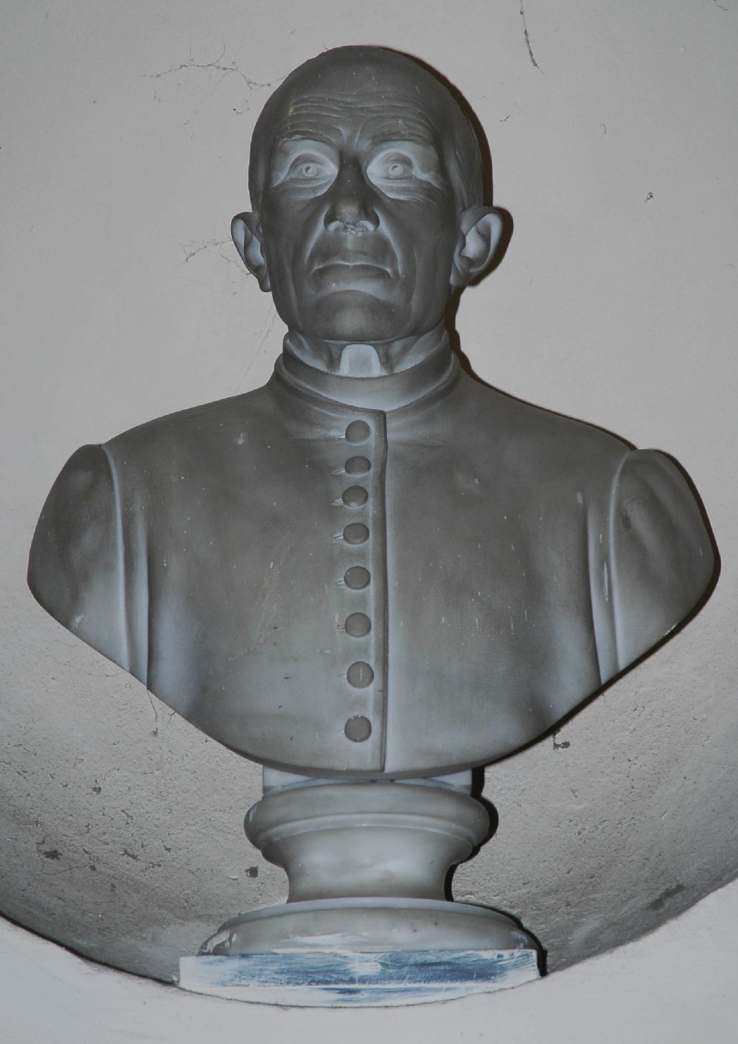 Giovanni d'Albertis (busto, opera isolata) - ambito ligure (seconda metà sec. XIX)