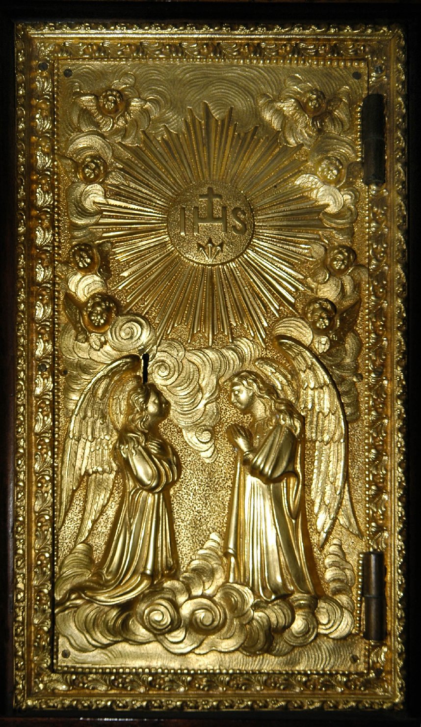 sportello di tabernacolo, opera isolata - ambito ligure (sec. XIX)