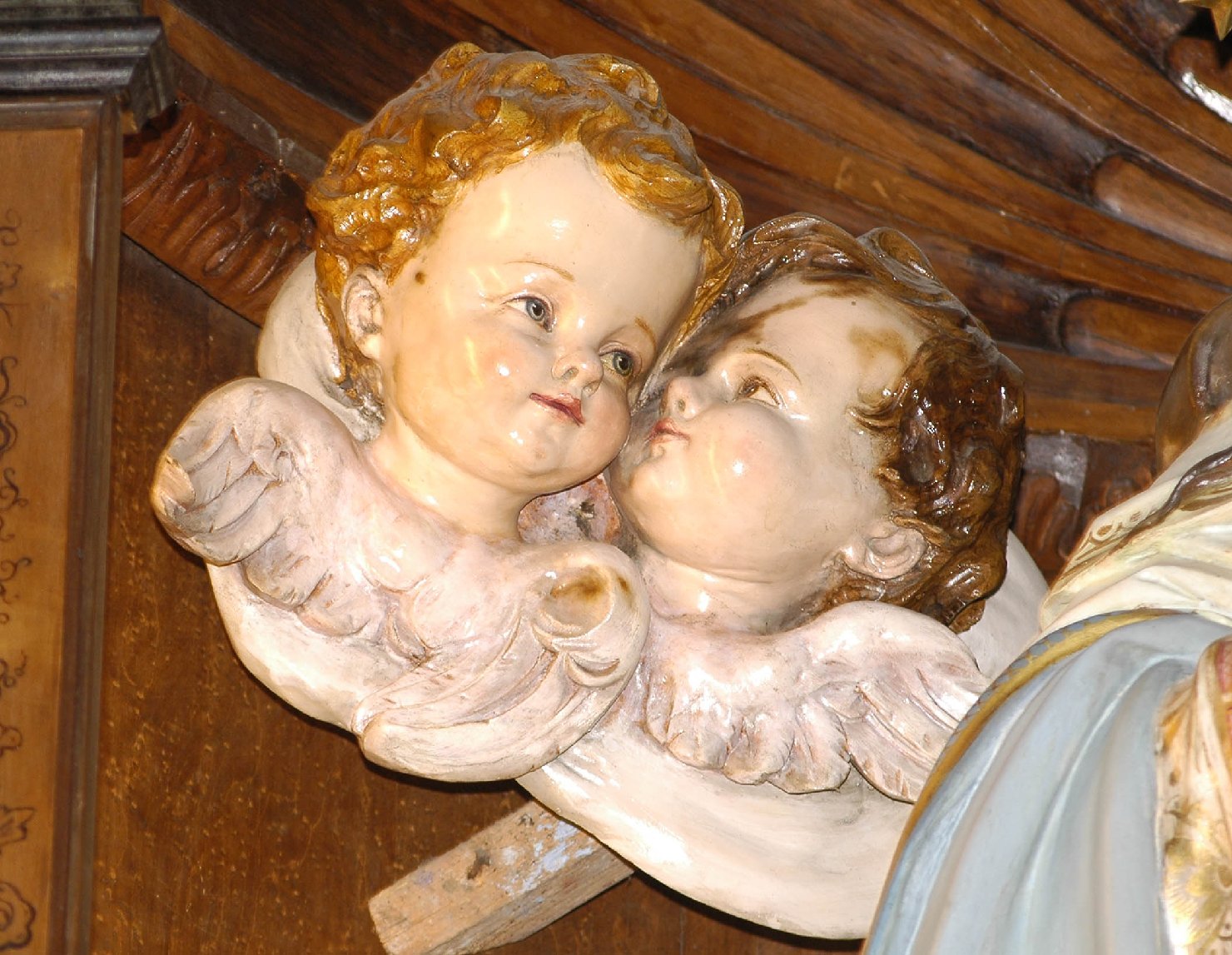 Cherubini (statua, opera isolata) - ambito ligure (sec. XIX)