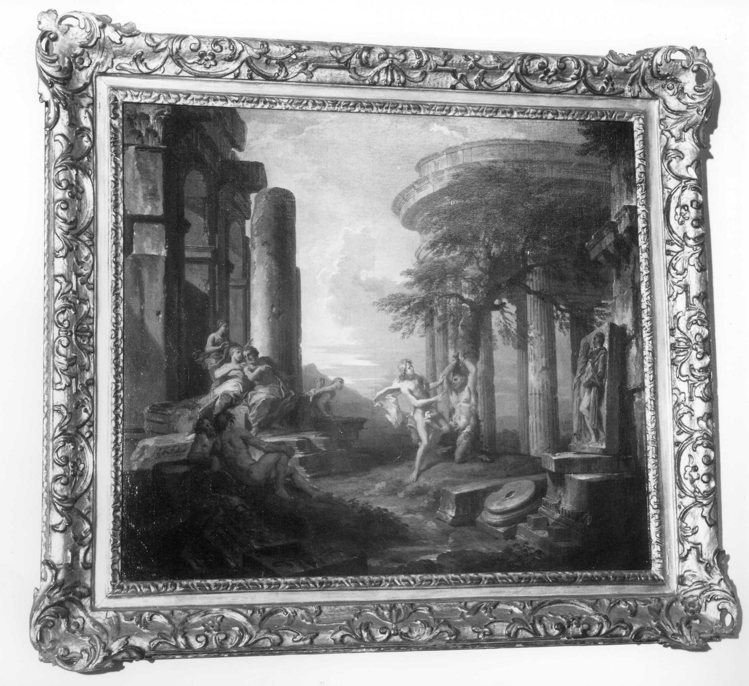 Supplizio di Marsia (dipinto, elemento d'insieme) di Pannini Giovanni Paolo (sec. XVIII)