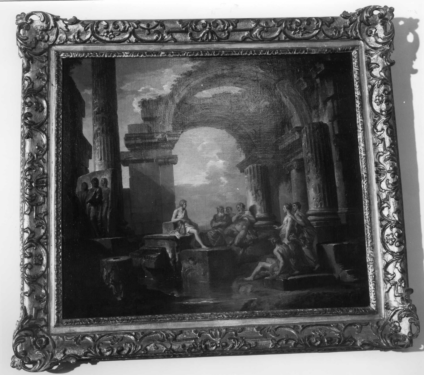 Giudizio di Re Mida (dipinto, elemento d'insieme) di Pannini Giovanni Paolo (sec. XVIII)