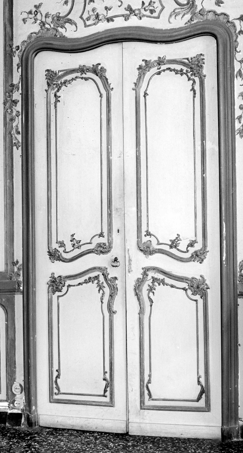 porta - a due battenti, serie - bottega ligure (metà sec. XVIII)