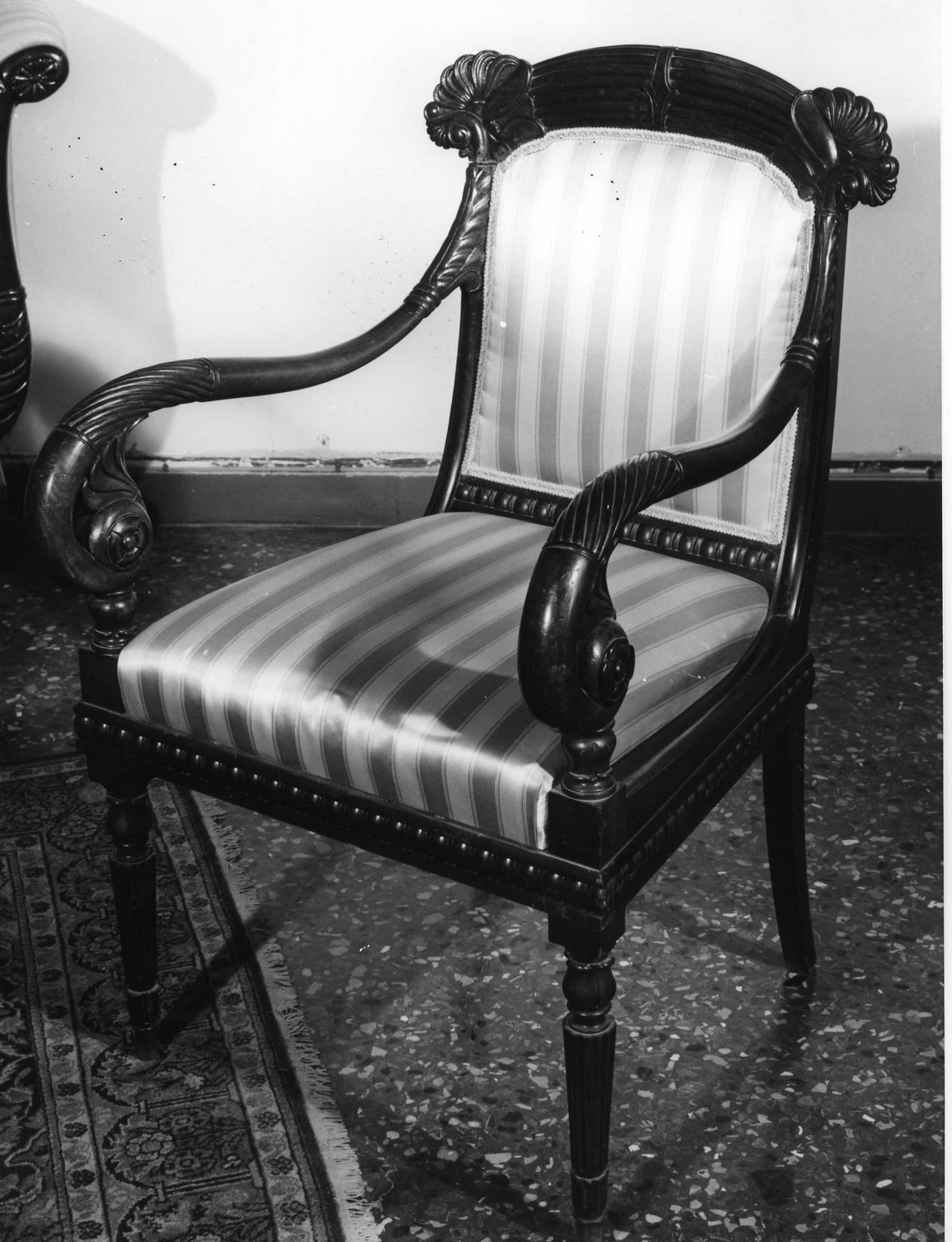 poltrona, serie di Peters Enrico Tommaso (prima metà sec. XIX)