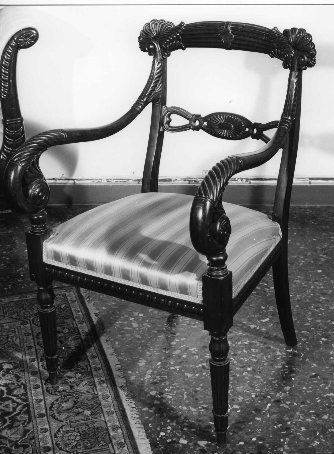 poltrona, serie di Peters Enrico Tommaso (prima metà sec. XIX)