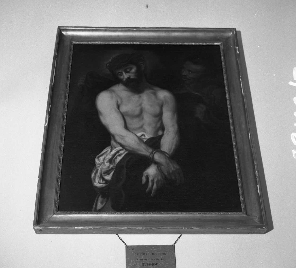 Cristo deriso (dipinto, opera isolata) di Van Dyck Antoon (attribuito) (seconda metà sec. XVII)