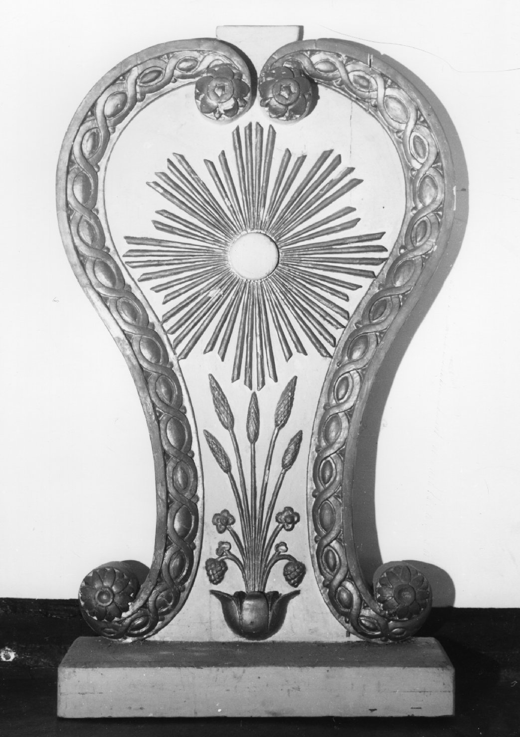 tronetto per esposizione eucaristica (sec. XIX)