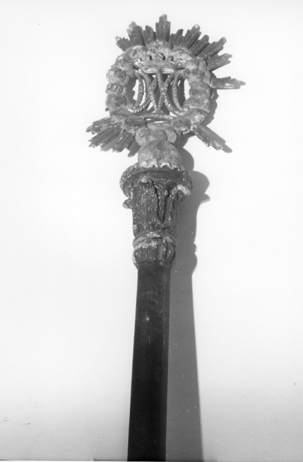 Gloria del nome di Maria (mazza processionale) (sec. XIX)