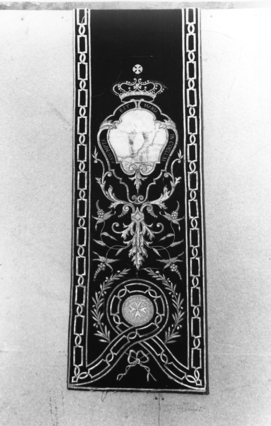 cortina di catafalco (sec. XIX)