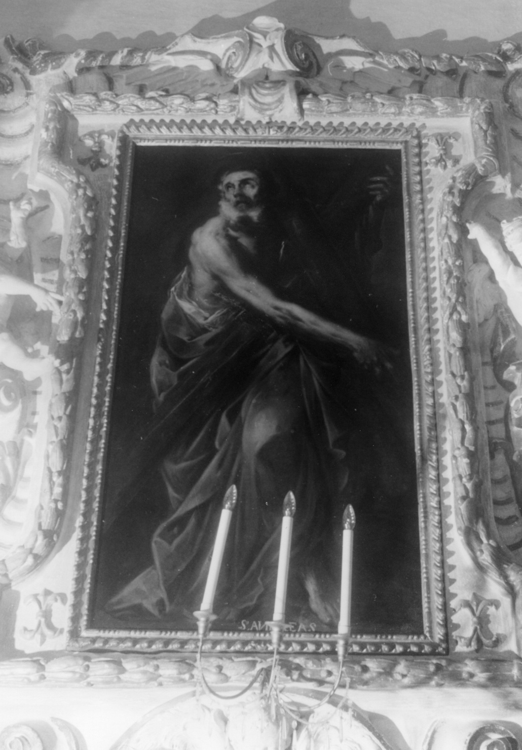 Sant'Andrea (dipinto, opera isolata) - ambito ligure (sec. XVII)