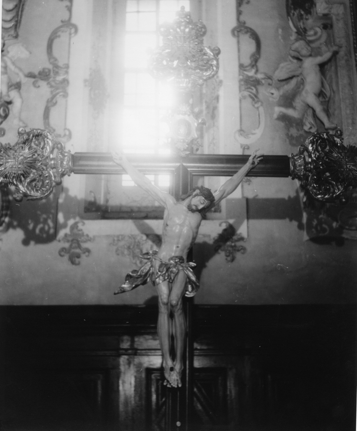 Cristo crocifisso (scultura, opera isolata) - bottega ligure (sec. XVIII)