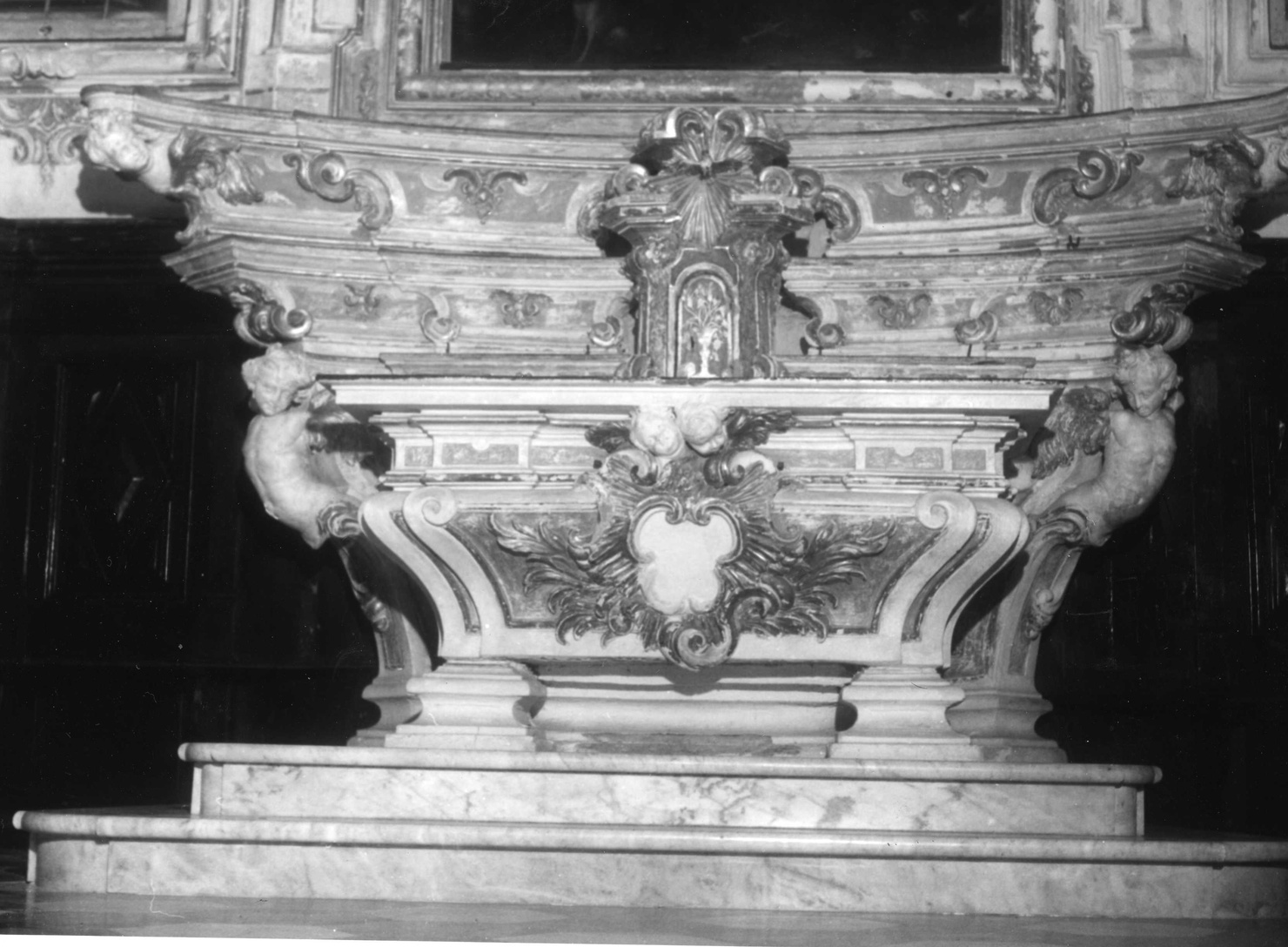 altare, opera isolata - ambito ligure (seconda metà sec. XVII)