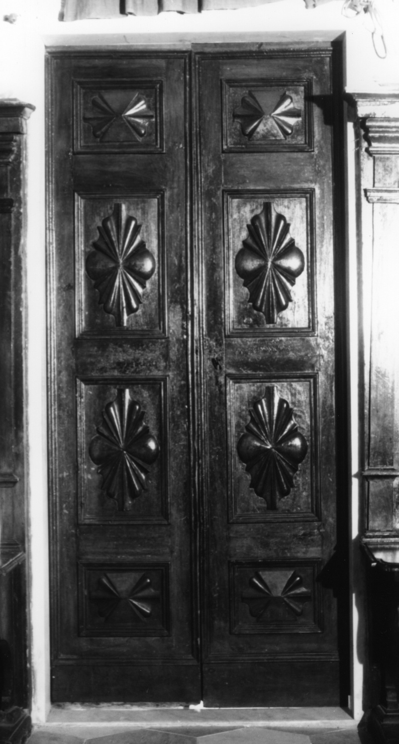 porta, opera isolata - manifattura ligure (primo quarto sec. XVIII)