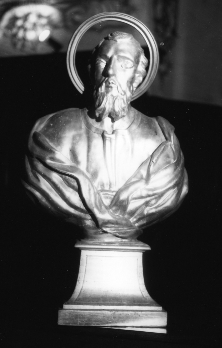 Santo (busto, opera isolata) - ambito ligure (sec. XIX)