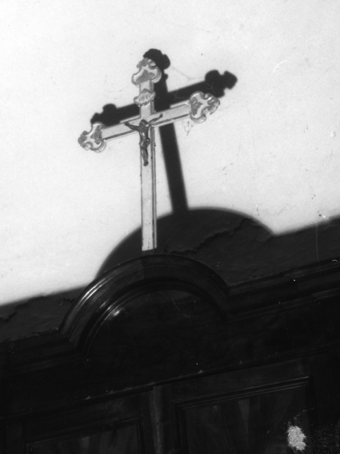 croce, opera isolata - manifattura ligure (sec. XIX)