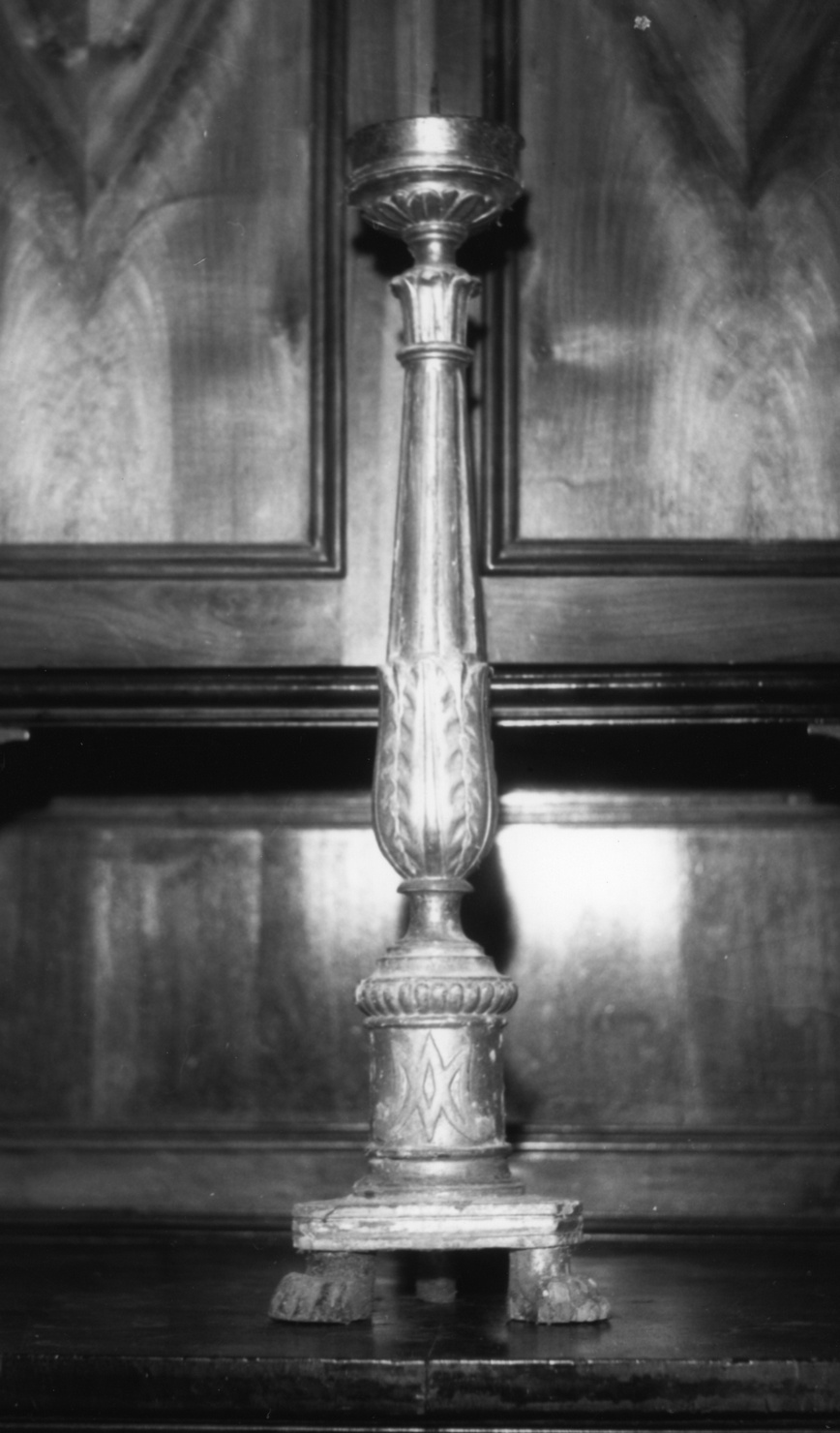 candelabro, opera isolata - manifattura ligure (prima metà sec. XIX)