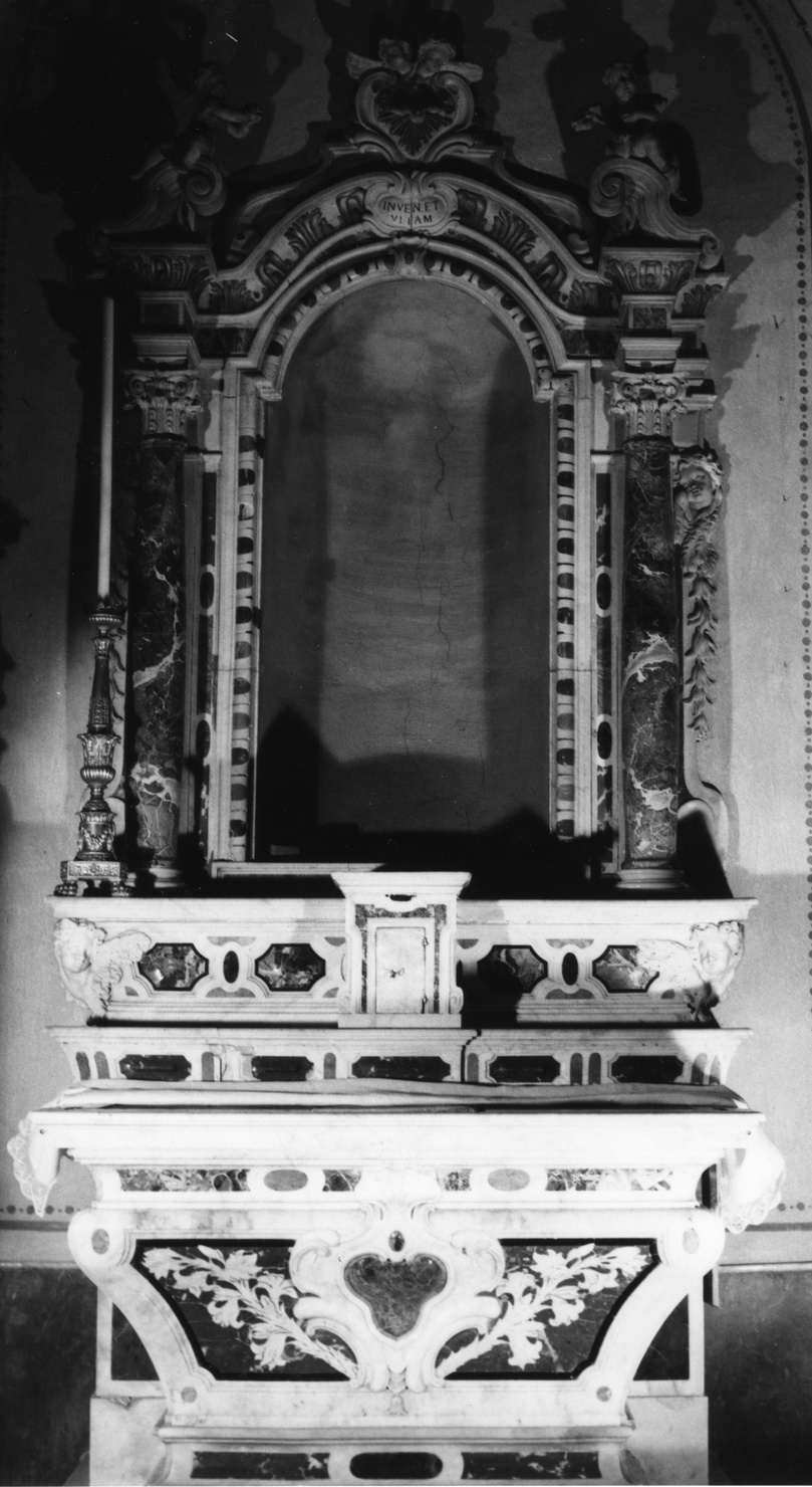 altare, opera isolata - ambito ligure (primo quarto sec. XVIII)