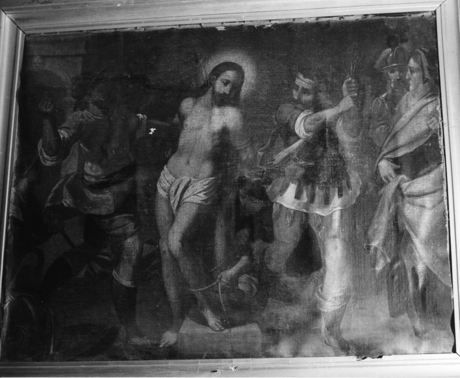 Cristo flagellato (dipinto, opera isolata) - ambito italiano (?) (seconda metà sec. XVI)