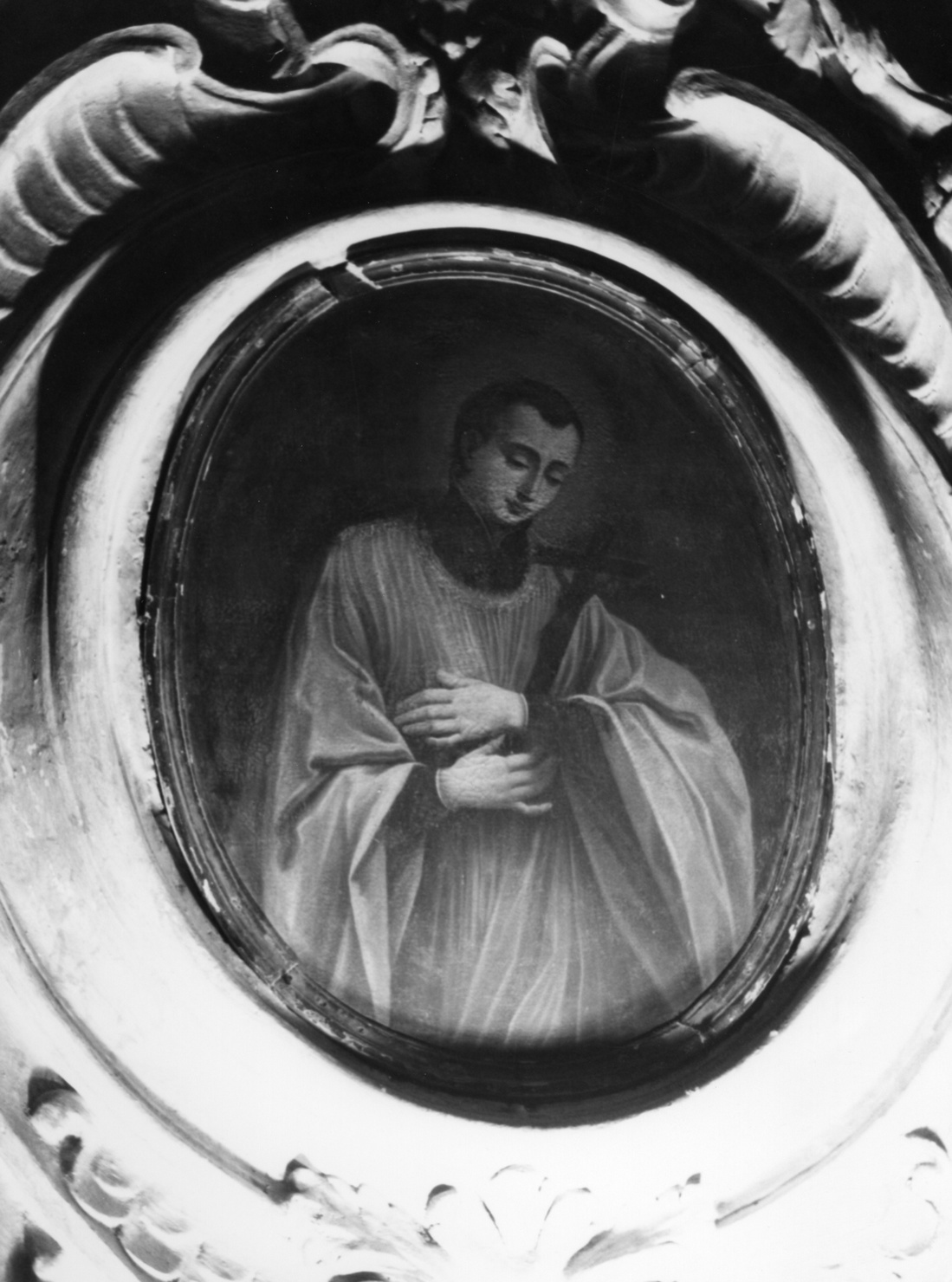 San Luigi Gonzaga (dipinto, opera isolata) - ambito ligure (sec. XIX)