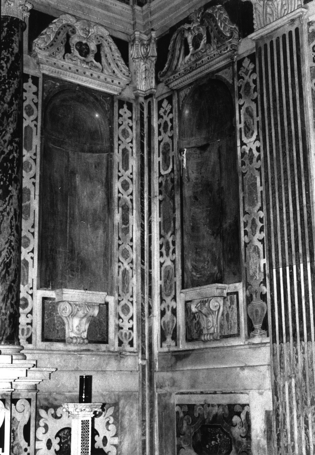 decorazione plastica, serie - ambito ligure (sec. XVII)