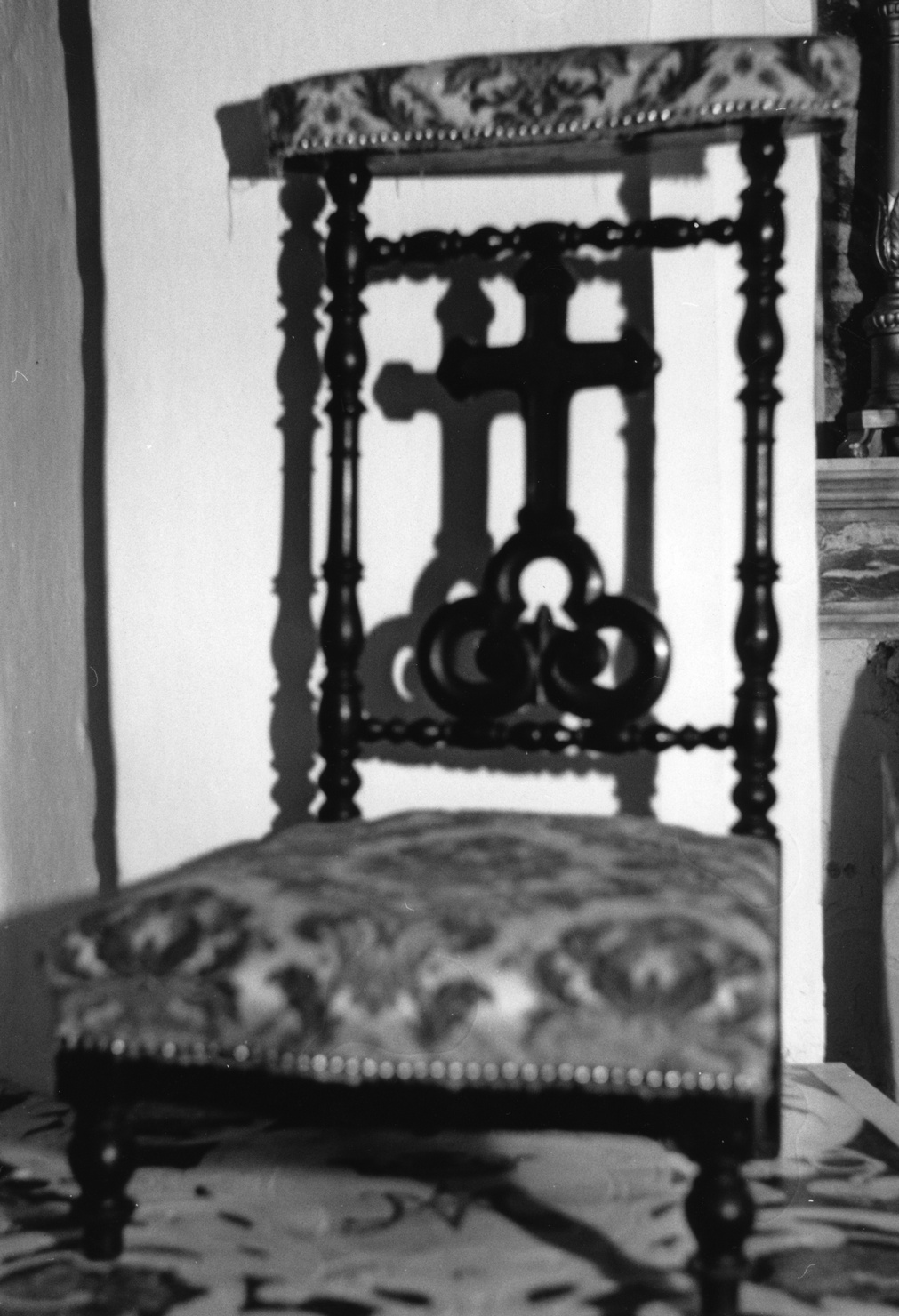 inginocchiatoio, opera isolata - bottega ligure (?) (sec. XVIII)