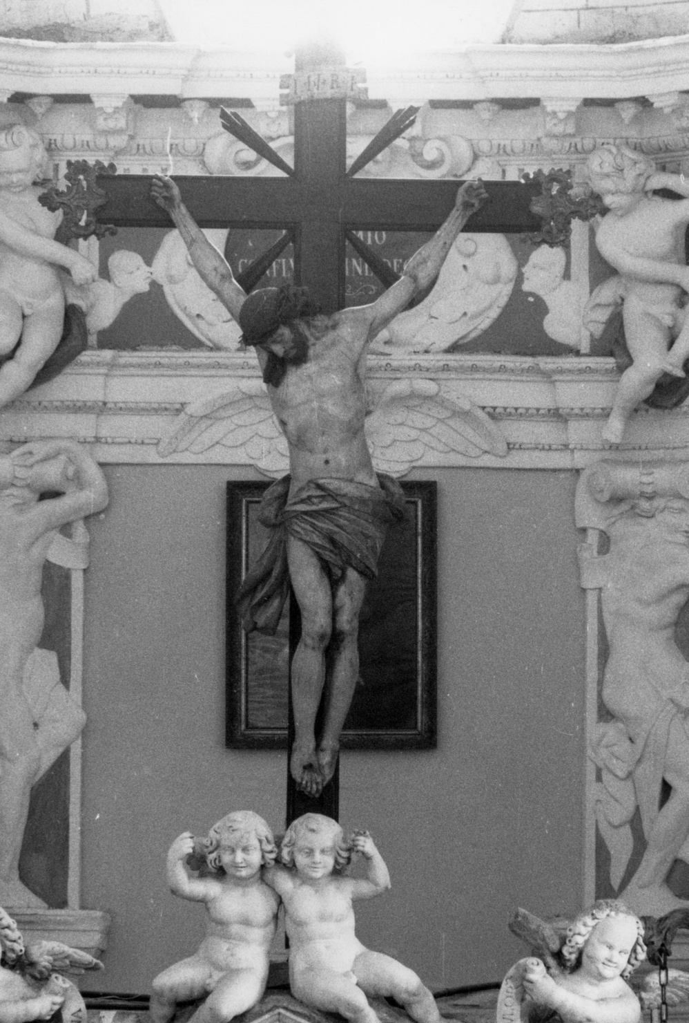 croce d'altare, opera isolata - ambito ligure (sec. XVII)