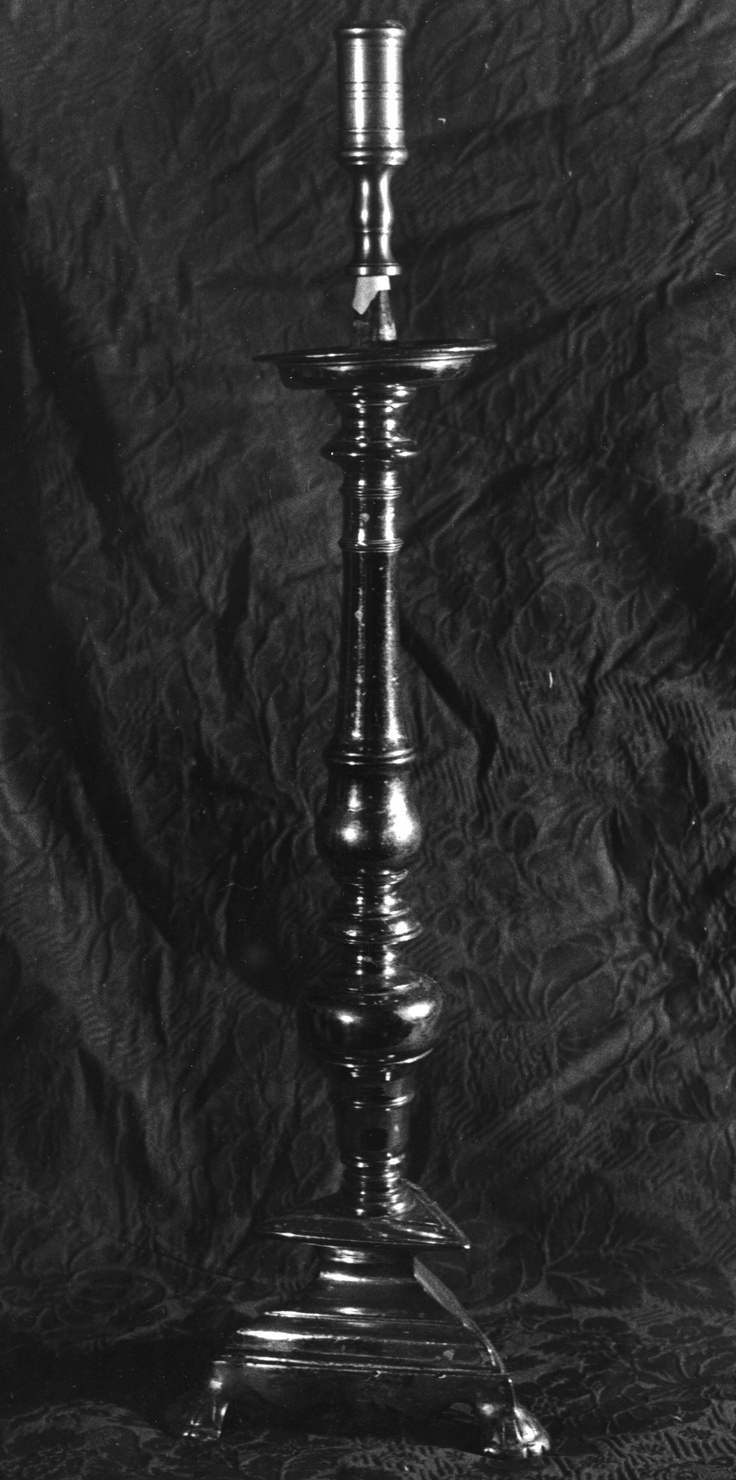 candeliere, serie - bottega ligure (sec. XVIII)