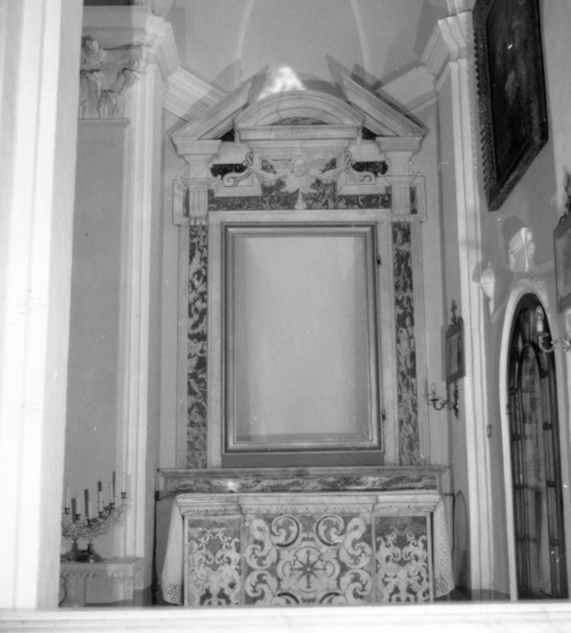 altare, opera isolata - ambito ligure (sec. XVII)