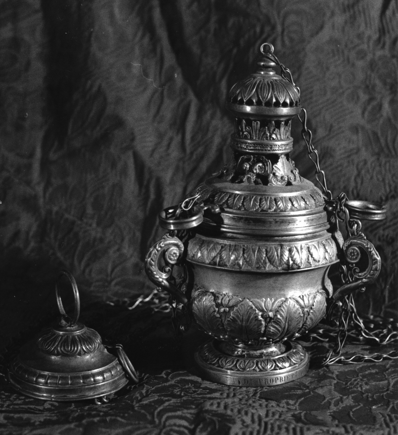 turibolo, opera isolata - bottega ligure (sec. XIX)