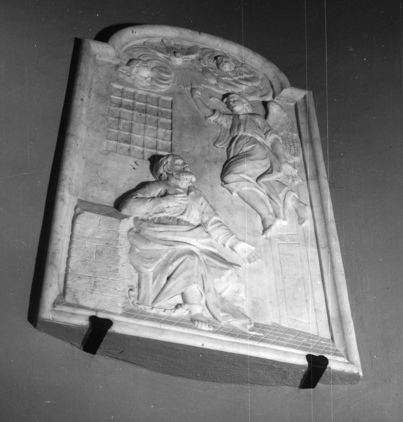 San Pietro in carcere (rilievo, opera isolata) di Mazzetti Andrea (metà sec. XVIII)