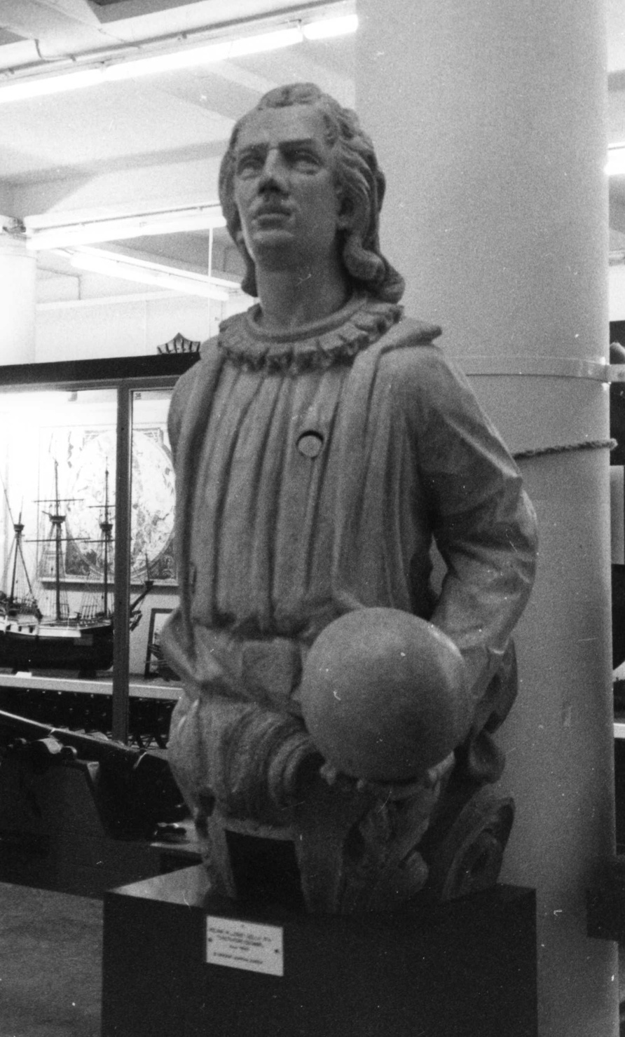 Cristoforo Colombo (scultura, opera isolata) - ambito ligure (secondo quarto, secondo quarto sec. XIX, sec. XIX)