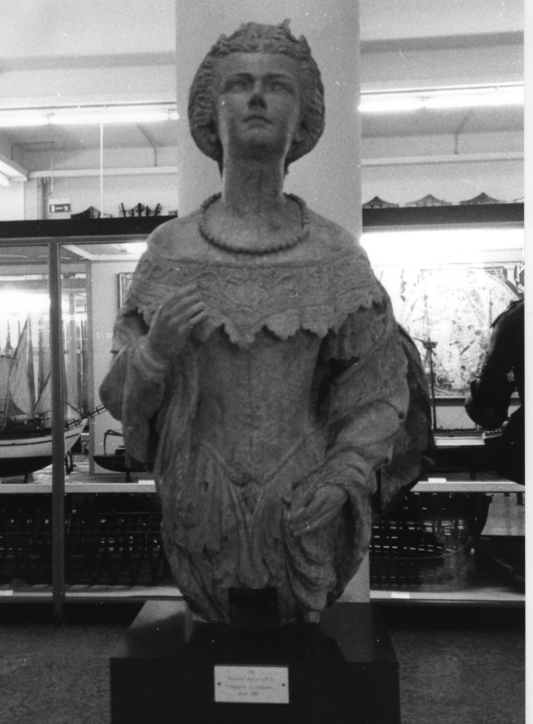Imperatrice Elisabetta d'Austria (scultura, opera isolata) - ambito istriano- dalmata (seconda metà, seconda metà sec. XIX, sec. XIX)
