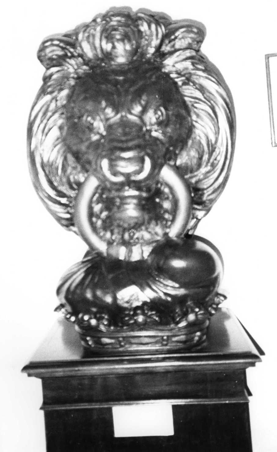 leone (scultura, opera isolata) - ambito veneziano (?) (seconda metà sec. XIX)