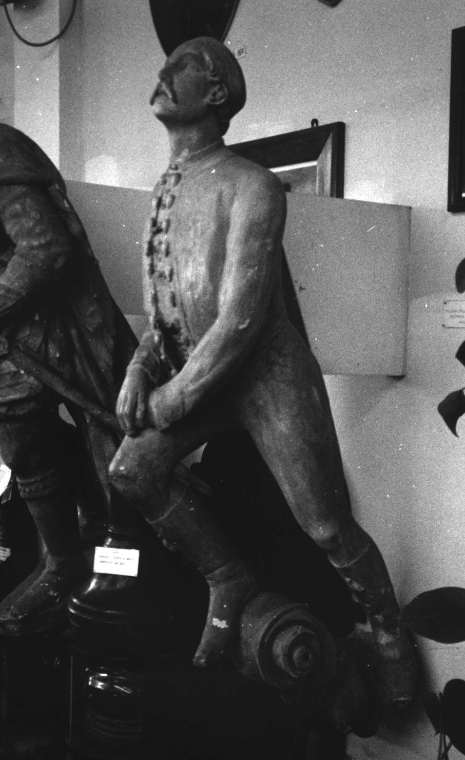 figura maschile (scultura, opera isolata) - ambito triestino (seconda metà sec. XIX)