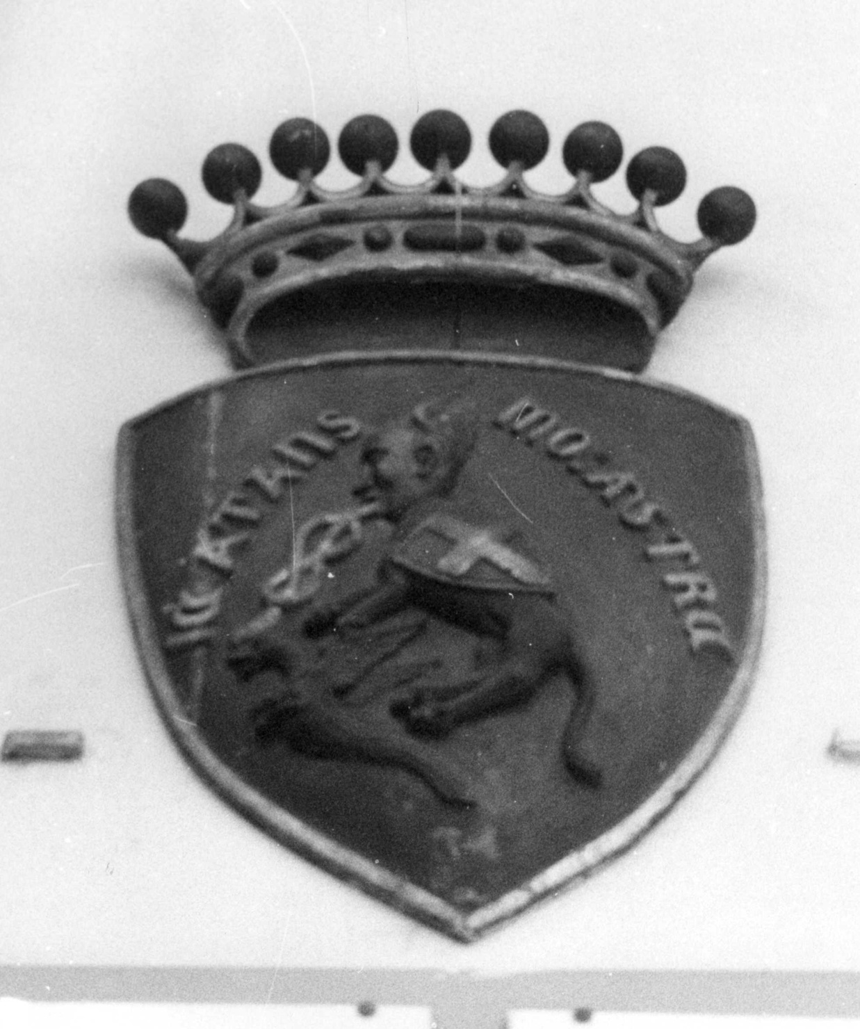 stemma (decorazione plastica, opera isolata) - ambito livornese (seconda metà sec. XIX)