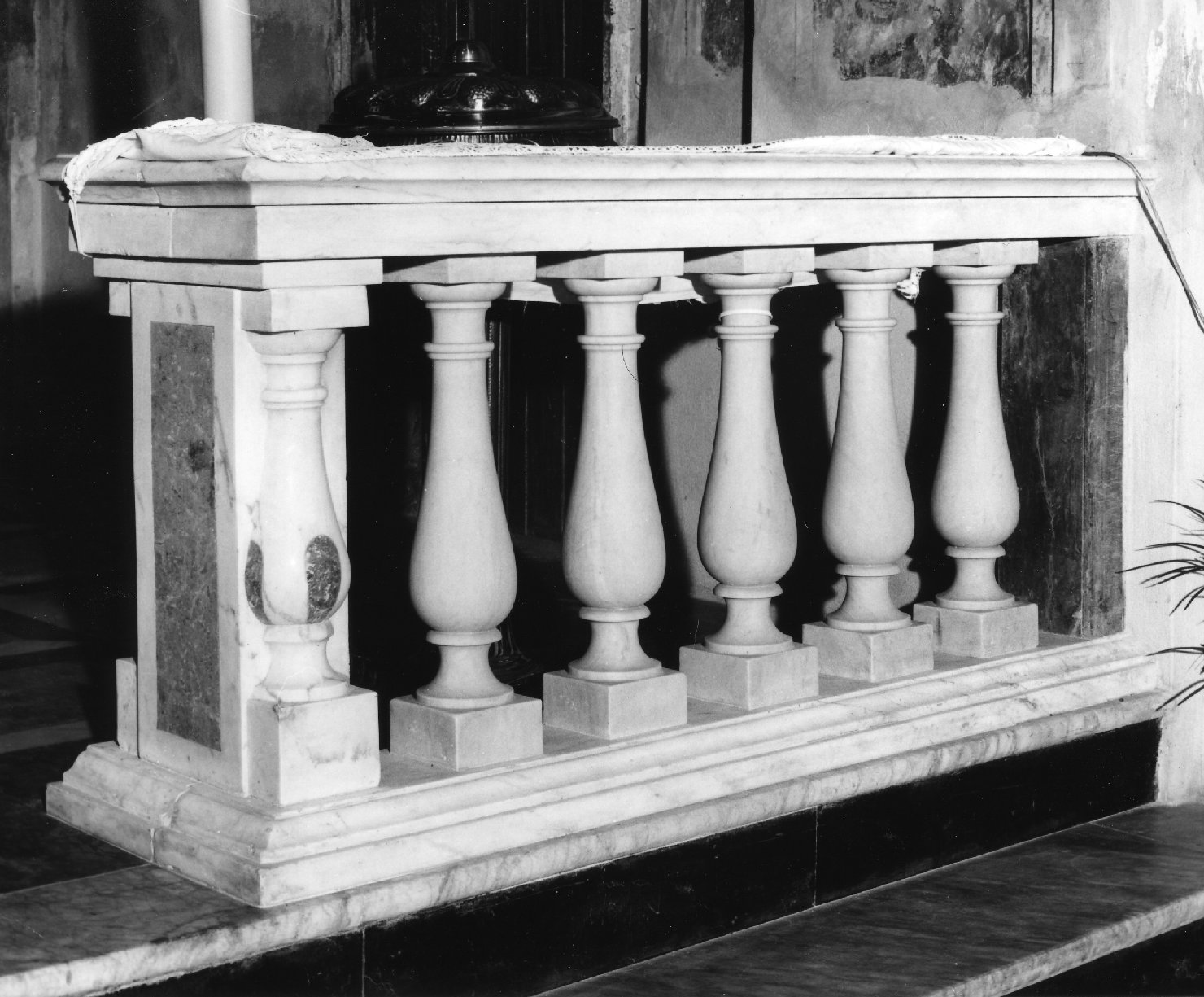 balaustrata, elemento d'insieme - ambito ligure (secondo quarto sec. XX)