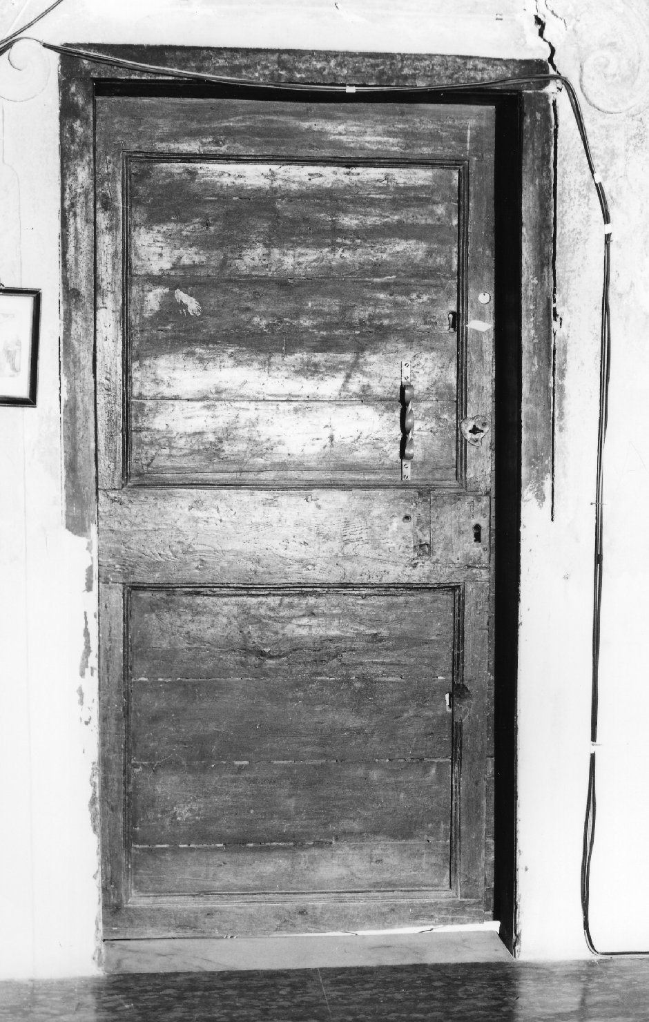 porta, opera isolata - produzione ligure (prima metà sec. XX)