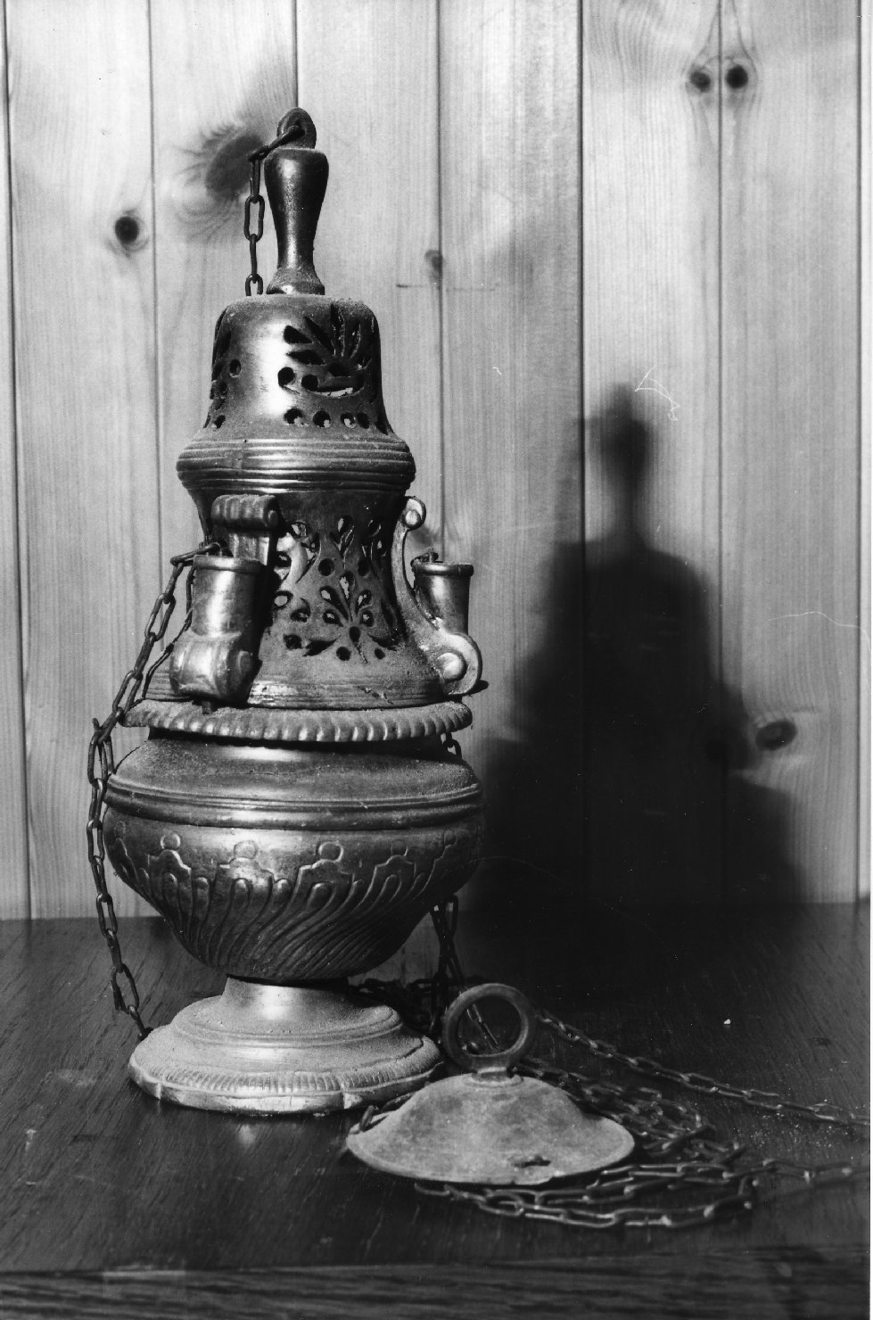 turibolo - a coppa, opera isolata - produzione ligure (prima metà sec. XX)