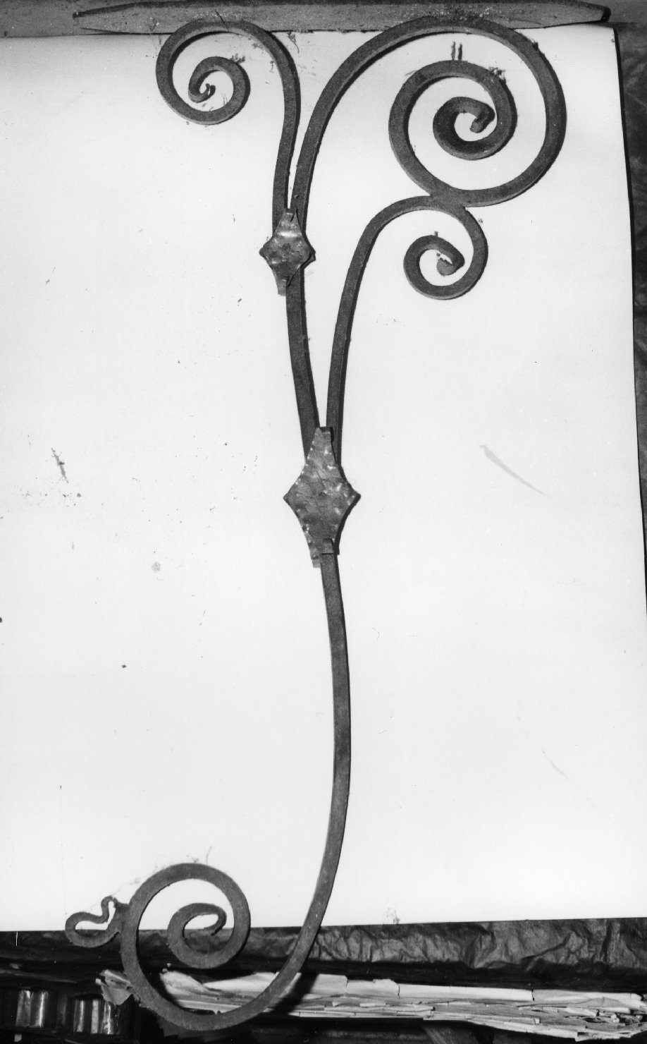 candeliere da parete, serie - produzione ligure (sec. XVIII)