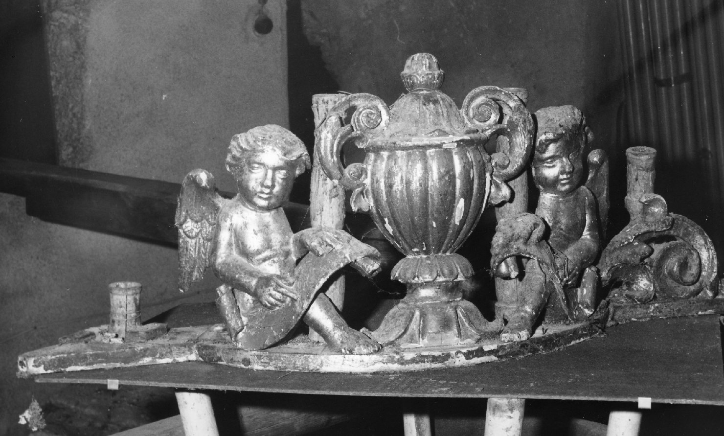 candeliere, serie - produzione ligure (prima metà sec. XIX)