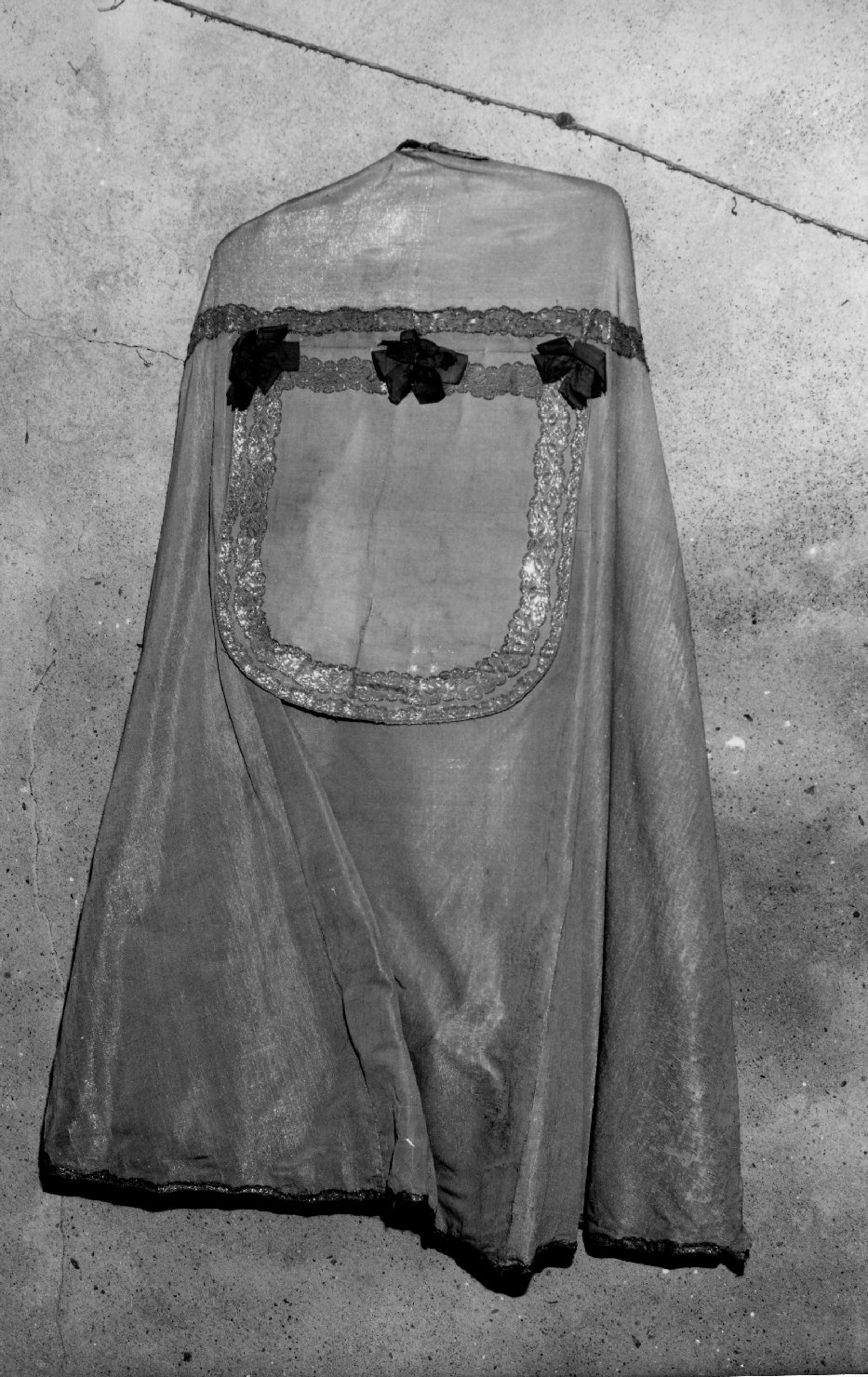 piviale, opera isolata - manifattura ligure (fine/inizio secc. XVIII/ XIX)