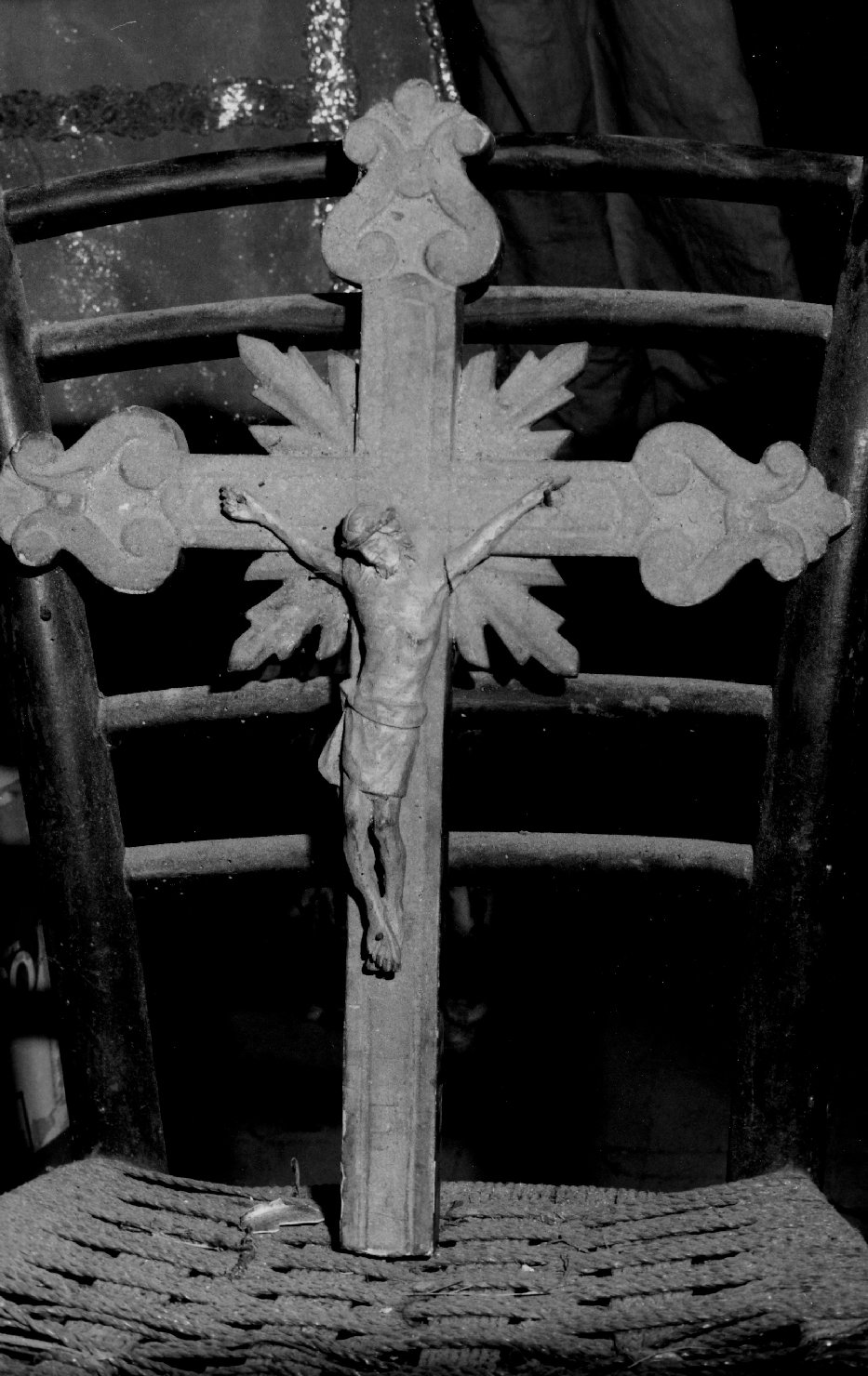 croce d'altare - produzione ligure (fine sec. XVIII)