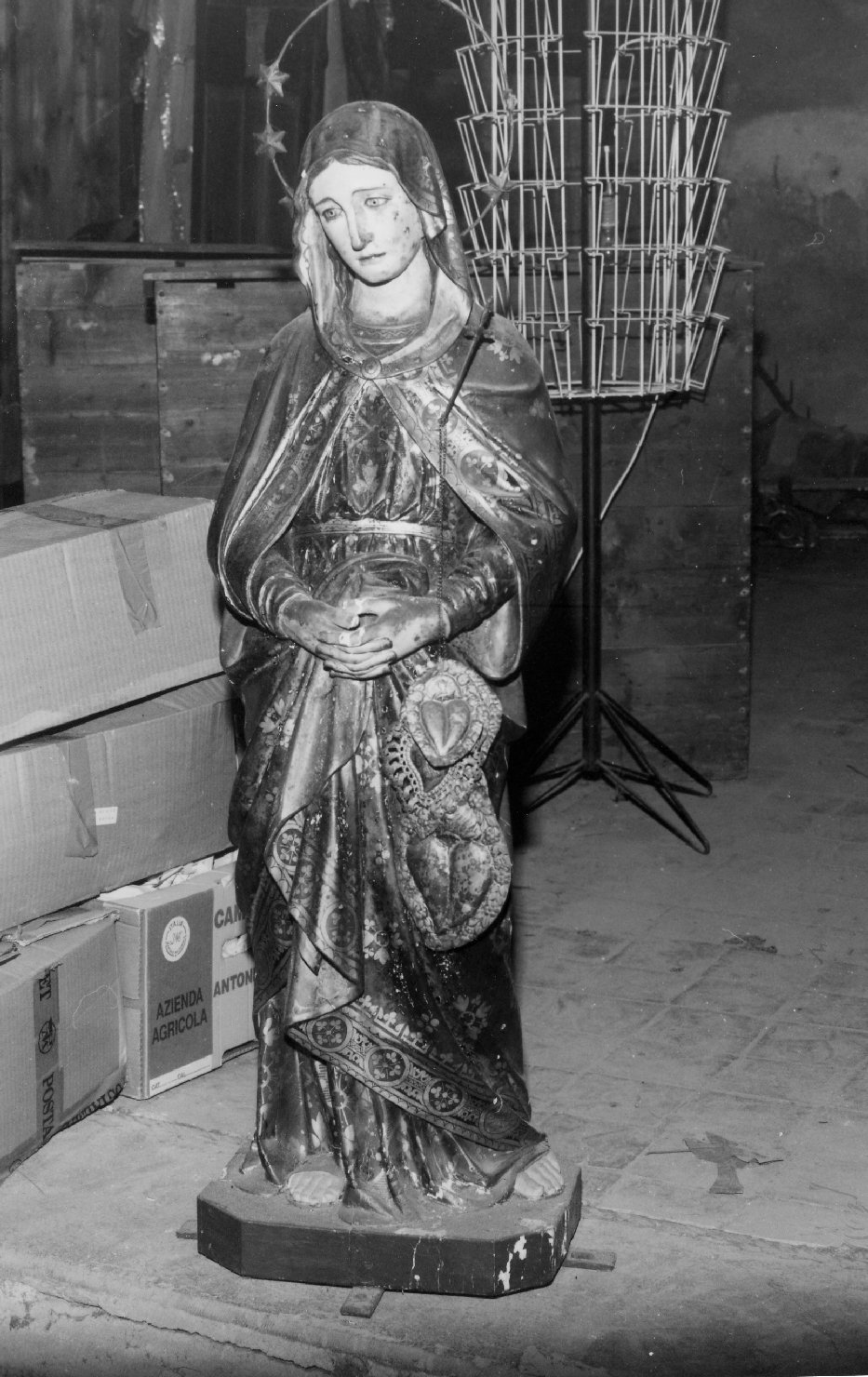 Madonna Addolorata (statua, opera isolata) - ambito ligure (ultimo quarto sec. XIX)