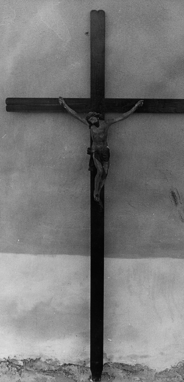 crocifisso, opera isolata - ambito ligure (prima metà sec. XVIII)