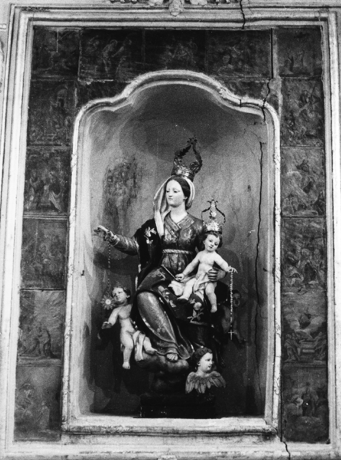 i misteri del Rosario (dipinto) - ambito ligure (seconda metà sec. XVII)