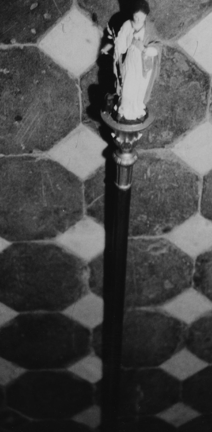 Santa Margherita (mazza processionale, opera isolata) - ambito ligure (prima metà sec. XIX)