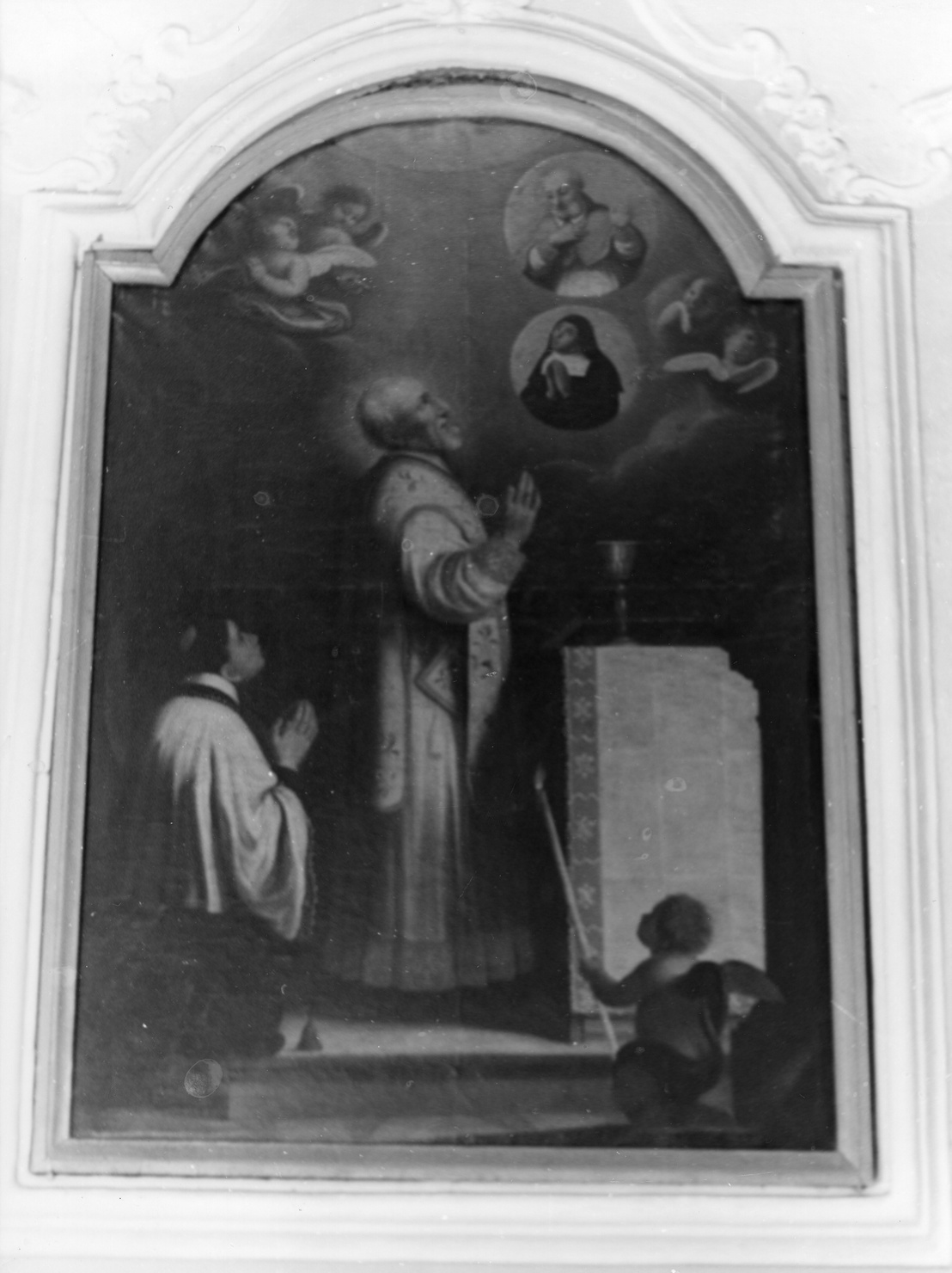 Santo (dipinto, opera isolata) - ambito ligure (sec. XVIII)